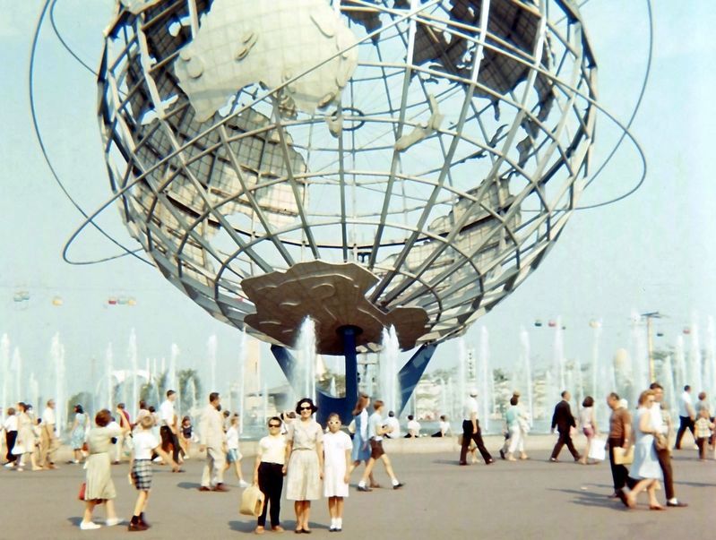 The Unisphere, 1965 image. Click for full size.