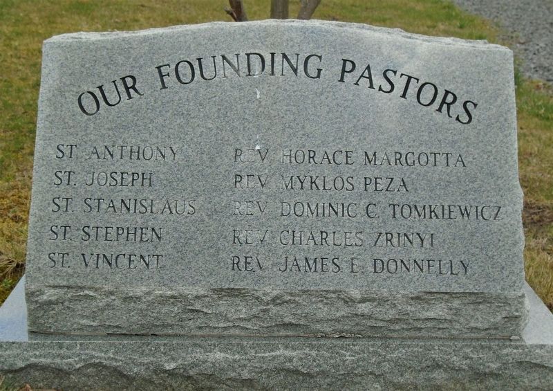 Our Founding Pastors Monument image. Click for full size.