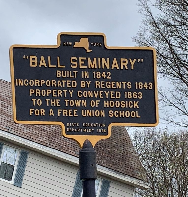 "Ball Seminary" Marker image. Click for full size.