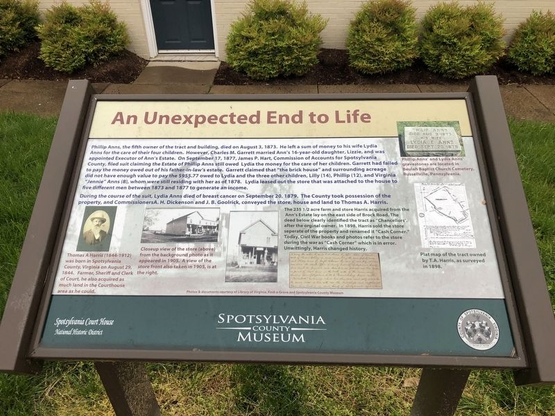 An Unexpected End to Life Marker image. Click for full size.