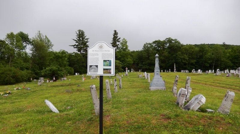 The Dixmont Corner Cemetery Marker image. Click for full size.