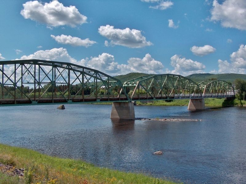 Old Steel Truss Clair-Kent International Bridge image. Click for full size.