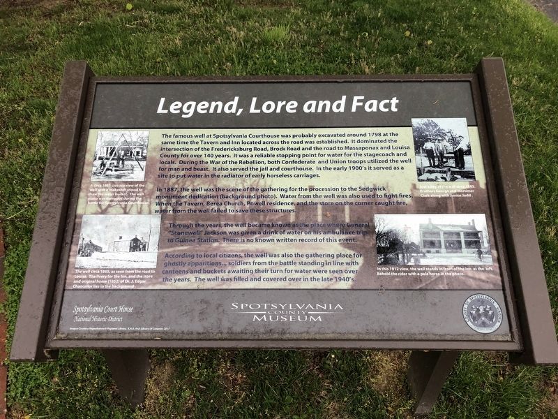 Legend, Lore and Fact Marker image. Click for full size.