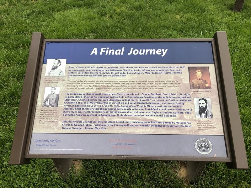 A Final Journey Marker image. Click for full size.