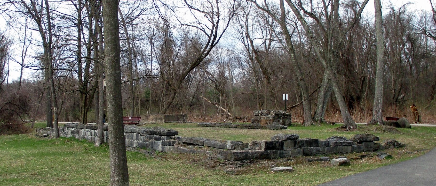Site of the South Glens Falls Water Plant image. Click for full size.