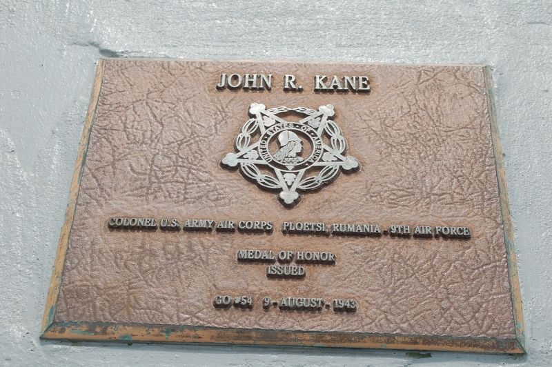 John R. Kane Marker image. Click for full size.