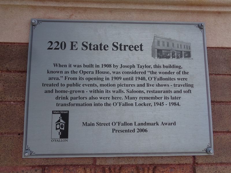 220 E State Street Marker image. Click for full size.
