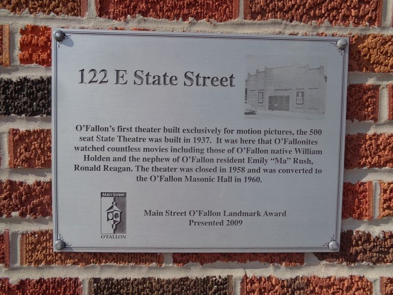 122 E State Street Marker image. Click for full size.