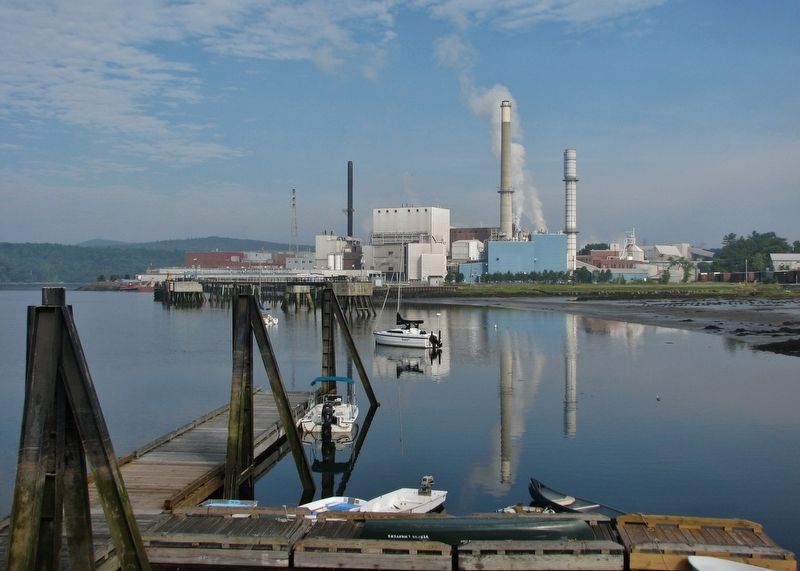 Bucksport Paper Mill • 2008 image. Click for full size.