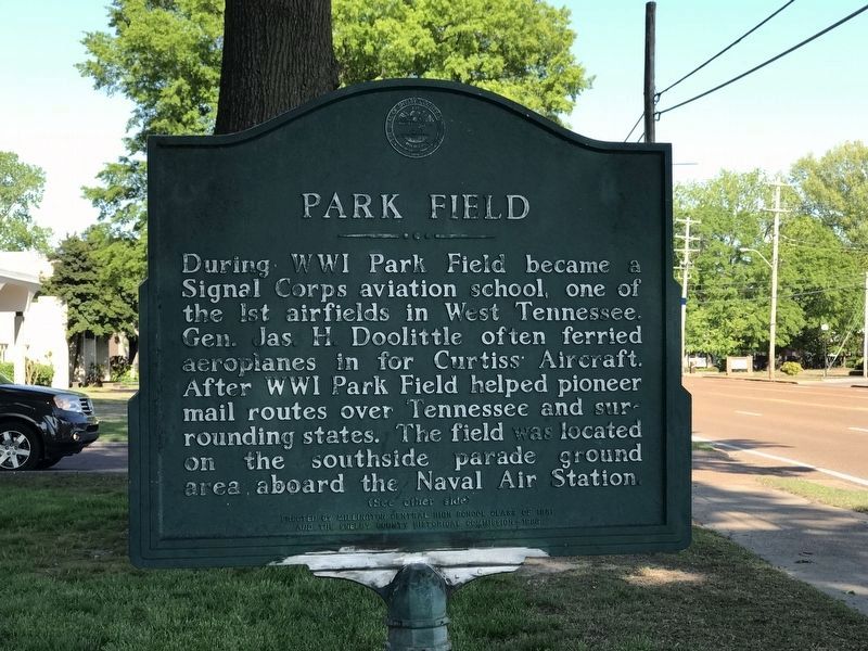 Park Field side of the marker image. Click for full size.