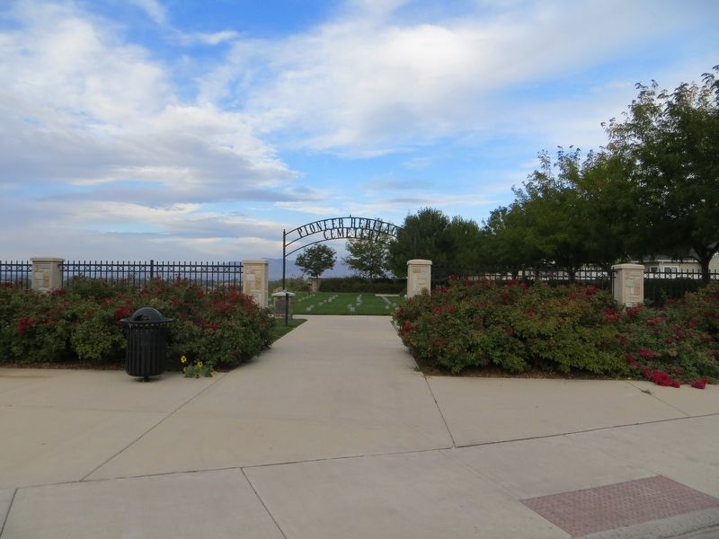 Spanish Fork Heritage Cemetery. Click for full size. Spanish Fork Heritage Cemetery image. Click for full size.
