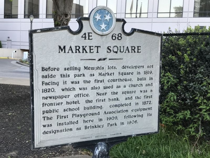 Market Square Marker image. Click for full size.
