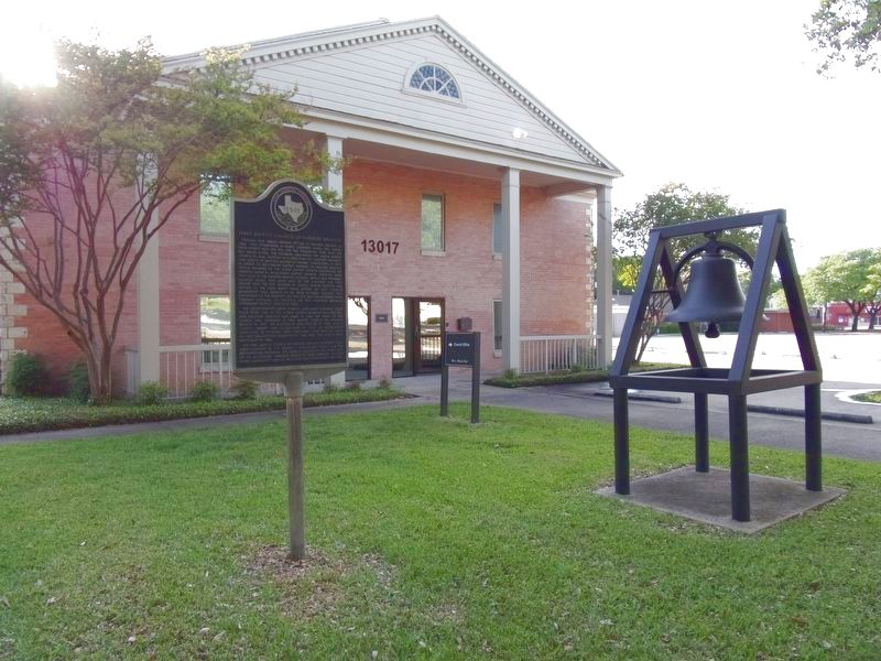 First Baptist Church of Farmers Branch Marker image. Click for full size.