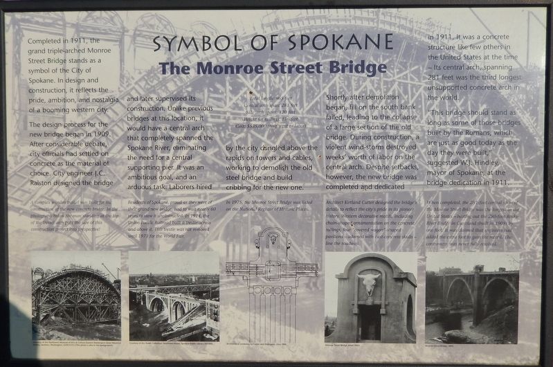 Symbol of Spokane Marker image. Click for full size.