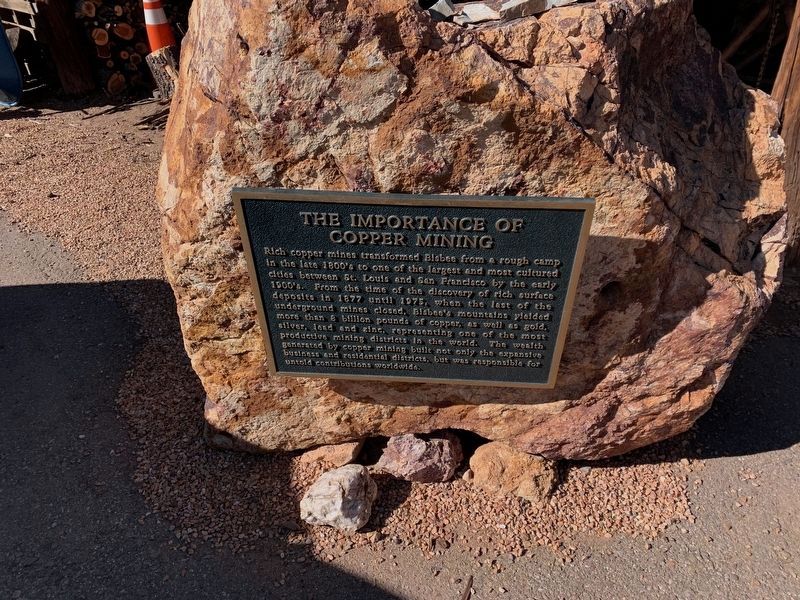 The Importance Of Copper Mining Marker image. Click for full size.