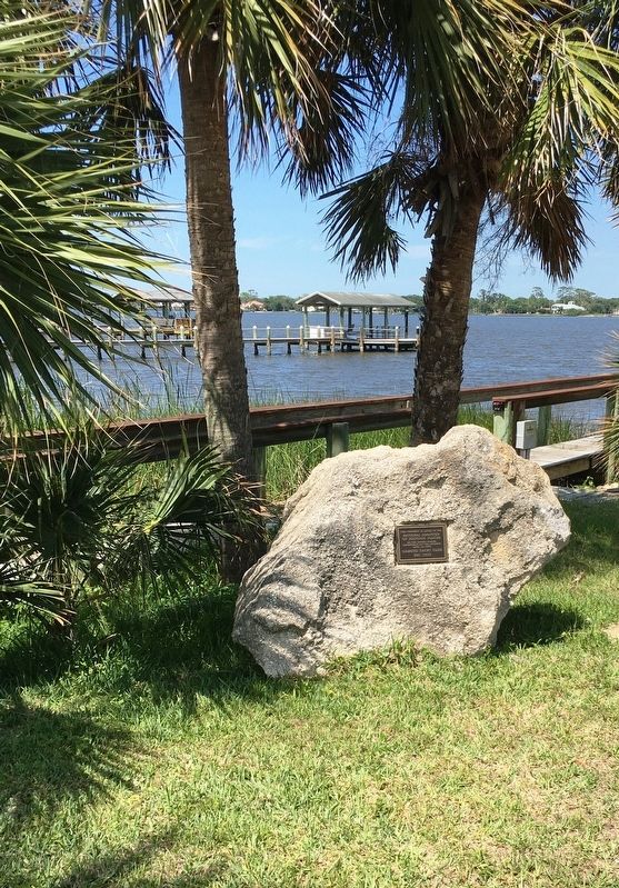 Ormond Yacht Club Marker image. Click for full size.