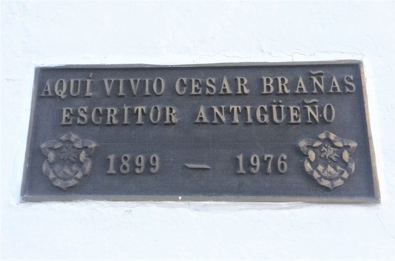 Cesar Bra�as Marker image. Click for full size.