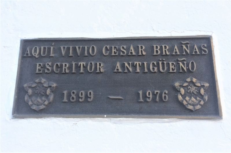 Cesar Braas Marker image. Click for full size.