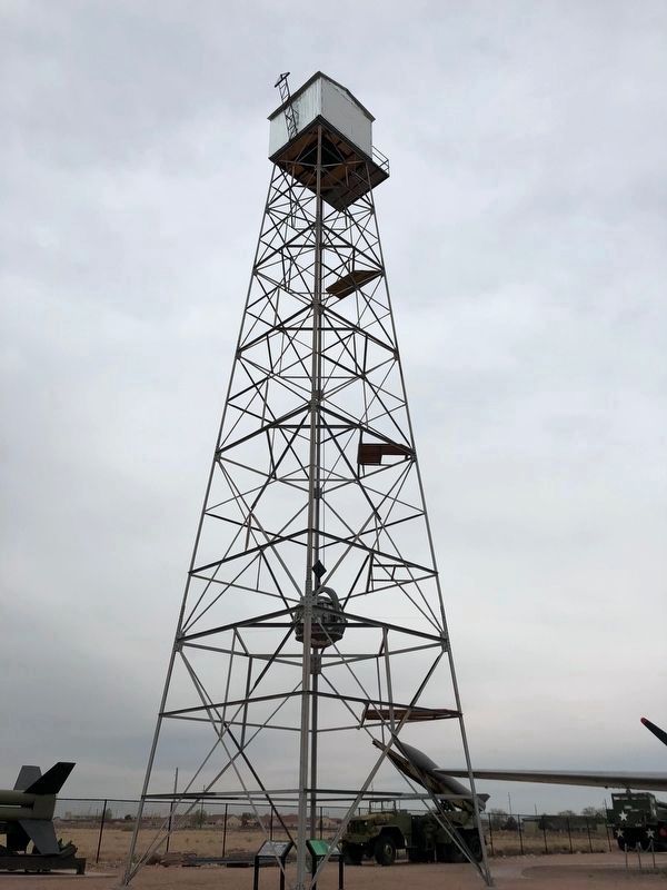 The 100 Foot Tower and Markers image. Click for full size.