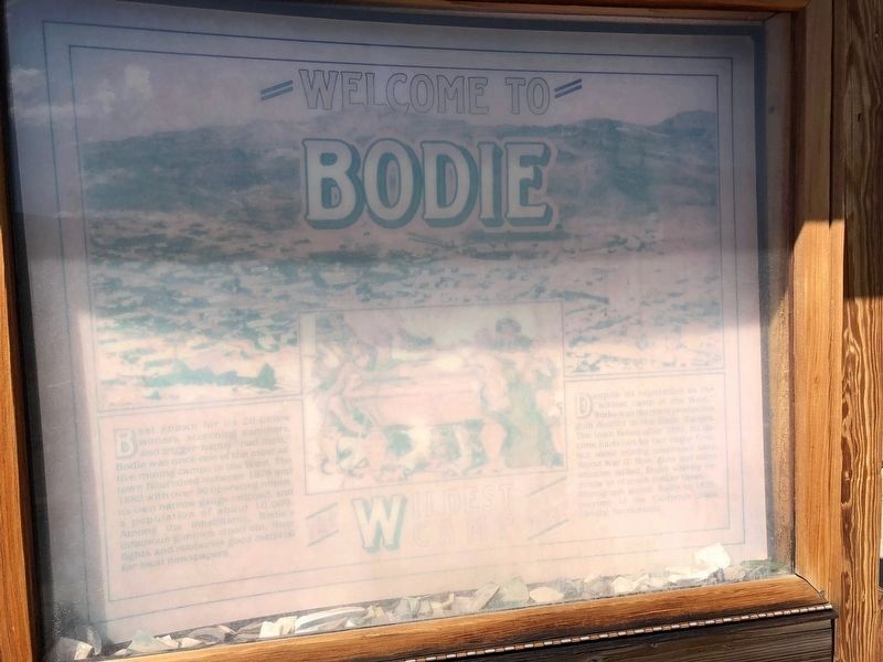 Welcome to Bodie Marker image. Click for full size.