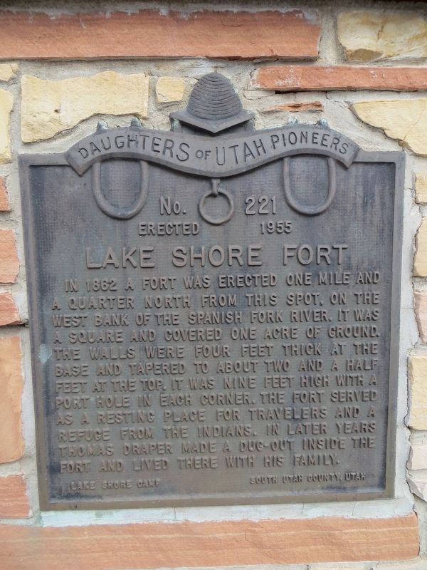 Lake Shore Fort Marker image. Click for full size.