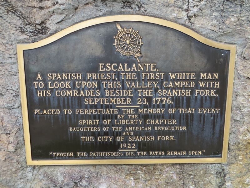 Escalante Marker image. Click for full size.