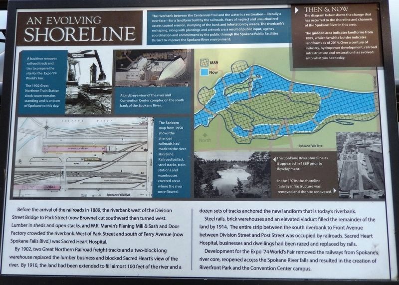 An Evolving Shoreline Marker image. Click for full size.
