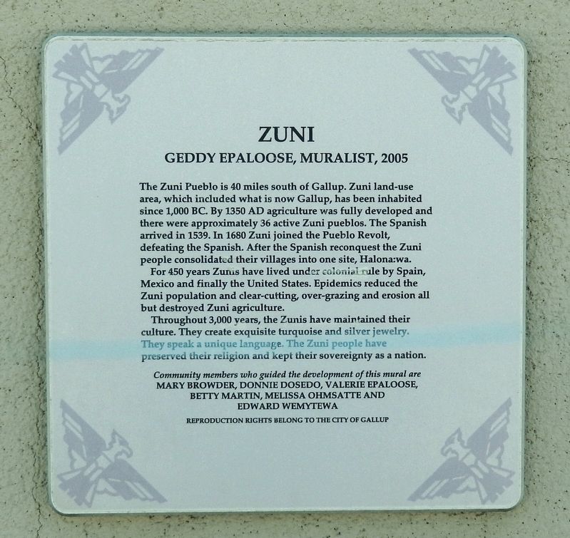 Zuni Marker image. Click for full size.