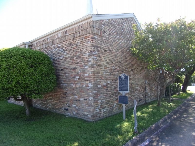 First Baptist Church of Renner Marker image. Click for full size.
