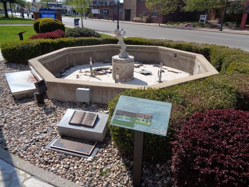 The Dorris Fountain Marker image. Click for full size.