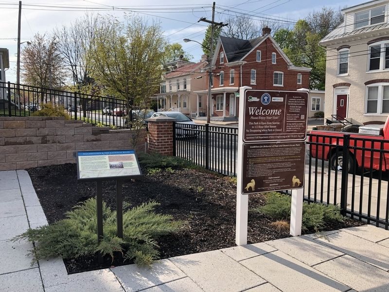 Hagerstown & The National Road Marker image. Click for full size.