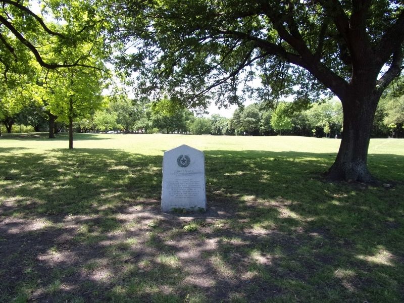 Cedar Springs Marker. Click for full size. Cedar Springs Marker image. Click for full size.