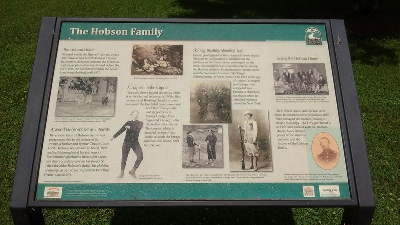 The Hobson Family Marker image. Click for full size.