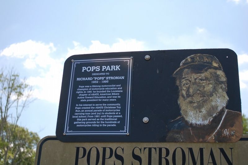 Pops Park Marker image. Click for full size.