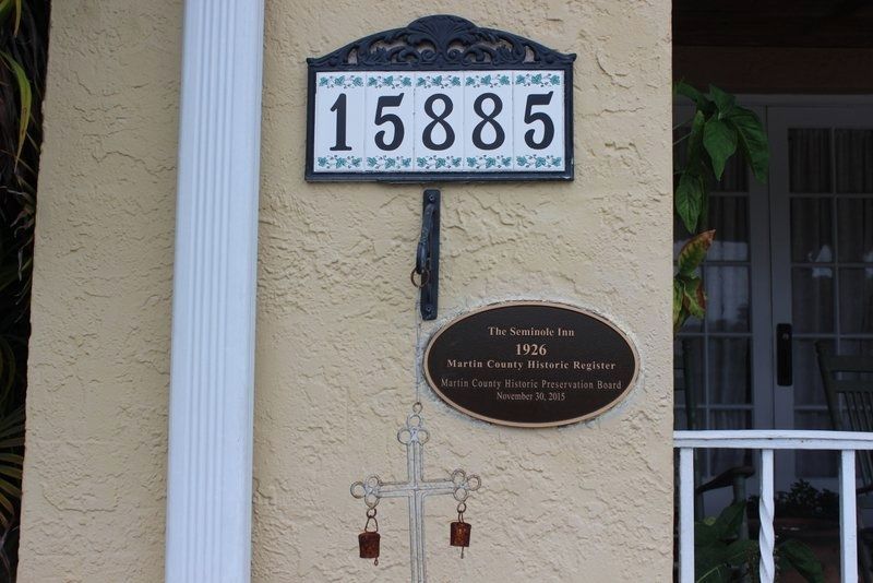 Entrance to The Seminole Inn image. Click for full size.