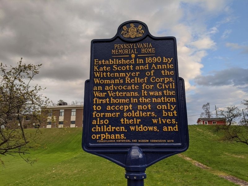 Pennsylvania Memorial Home Marker image. Click for full size.