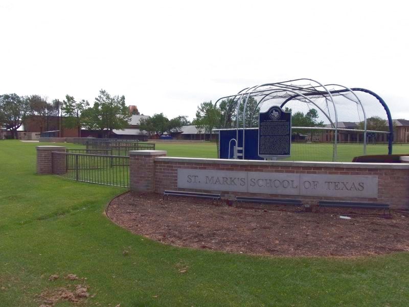St. Mark's School of Texas Marker image. Click for full size.