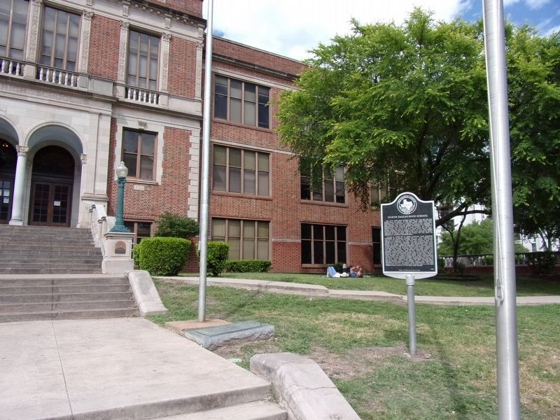 North Dallas High School Marker image. Click for full size.