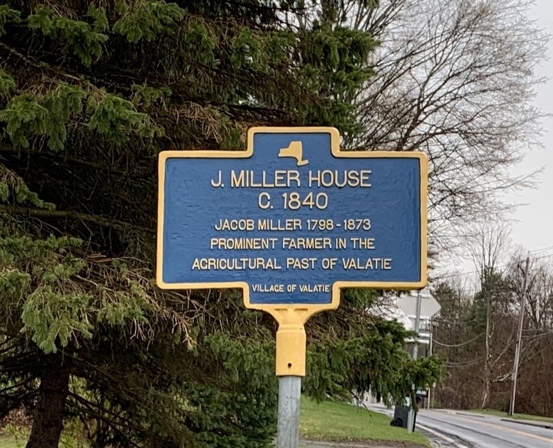 J. Miller House Marker image. Click for full size.