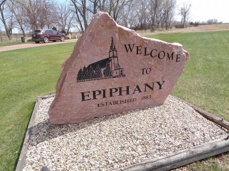 Welcome to Epiphany image. Click for full size.