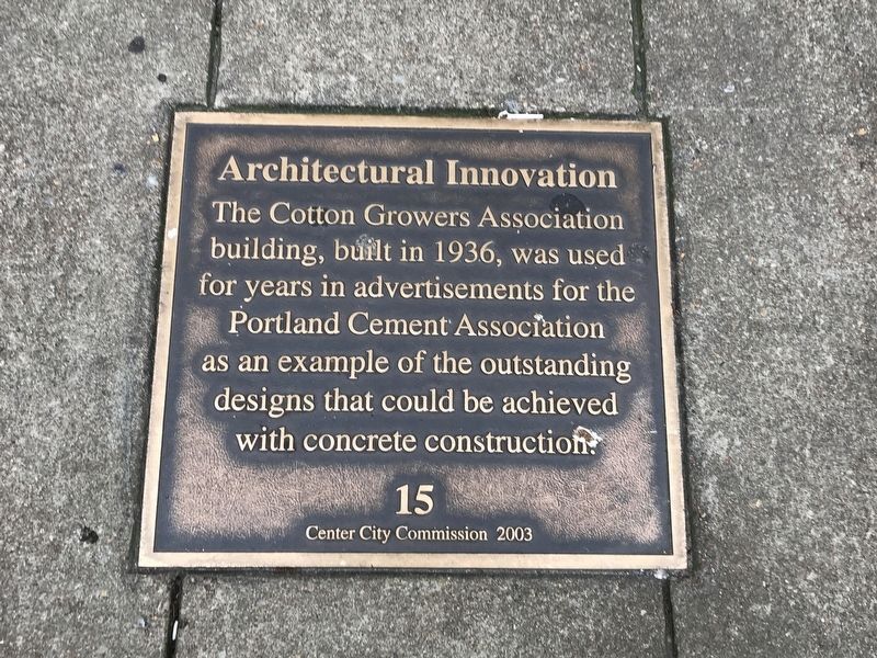 Architectural Innovation Marker image. Click for full size.