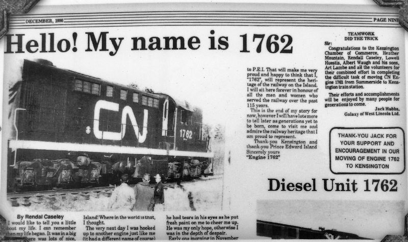Marker detail: Hello! My name is 1762 image. Click for full size.