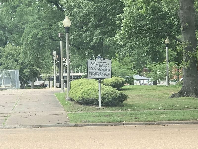 Nathan Bedford Forrest III, Airman Marker. Click for full size. Nathan Bedford Forrest III, Airman Marker image. Click for full size.