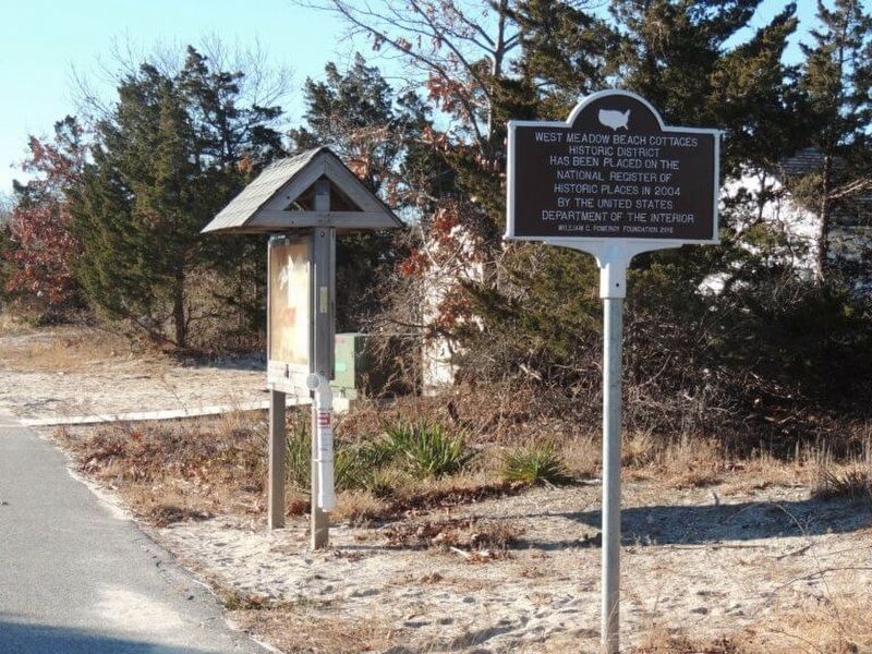 West Meadow Beach Cottages Marker image. Click for full size.