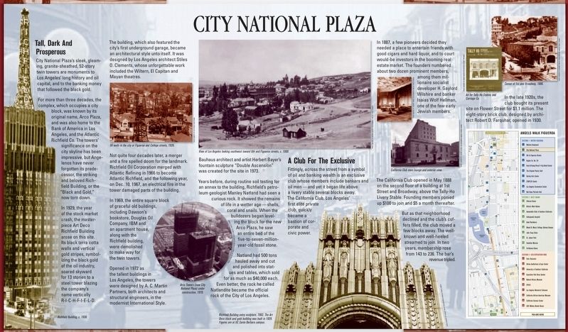City National Plaza Marker image. Click for full size.