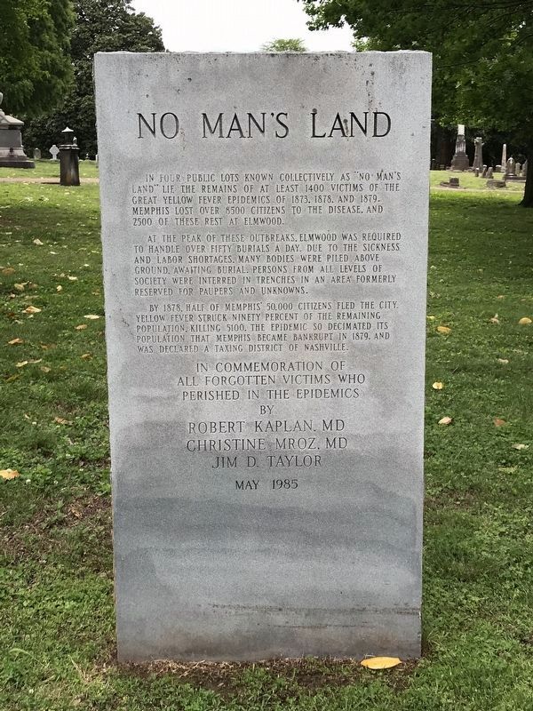 No Man's Land Marker image. Click for full size.