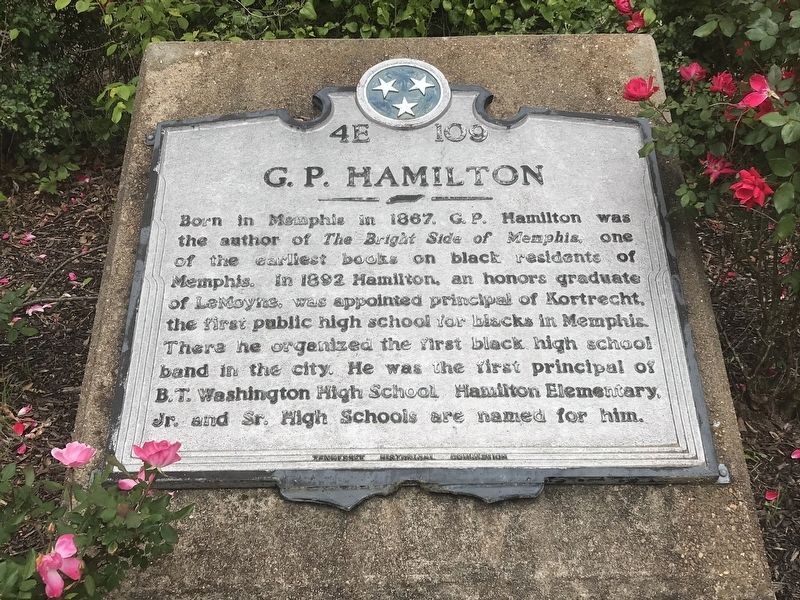G. P. Hamilton Marker image. Click for full size.