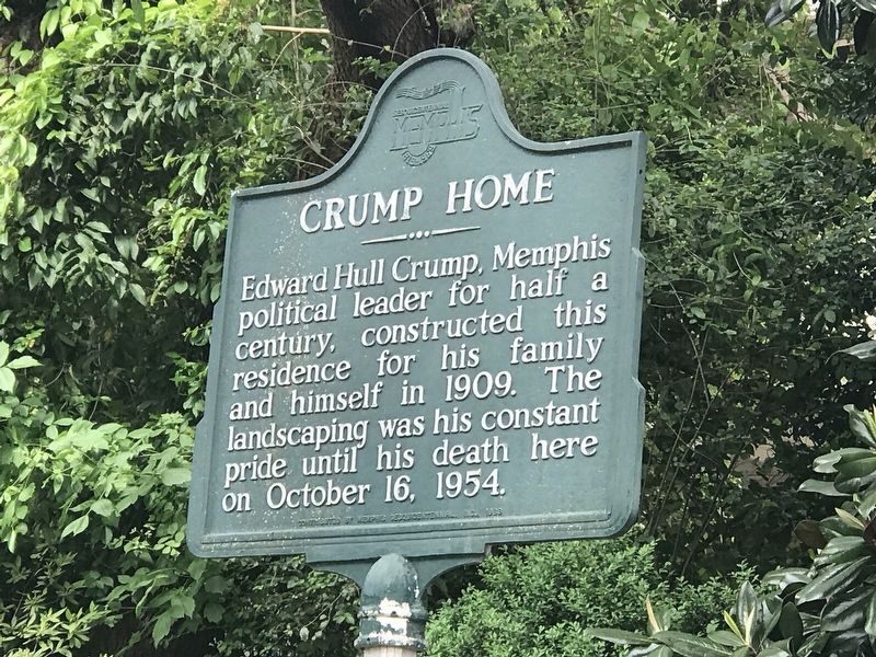 Crump Home Marker image. Click for full size.