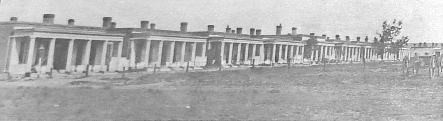 Marker detail: Third Fort Union Photograph image. Click for full size.