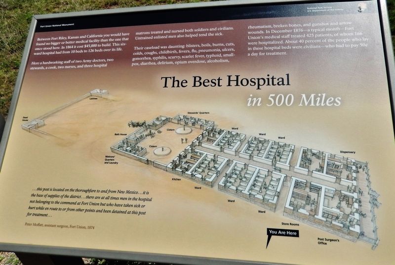 The Best Hospital in 500 Miles Marker image. Click for full size.